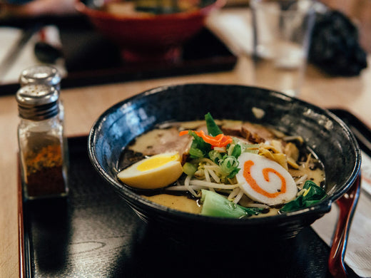 Ramen de despensa: shiitake, wakame y tallarines de quinoa