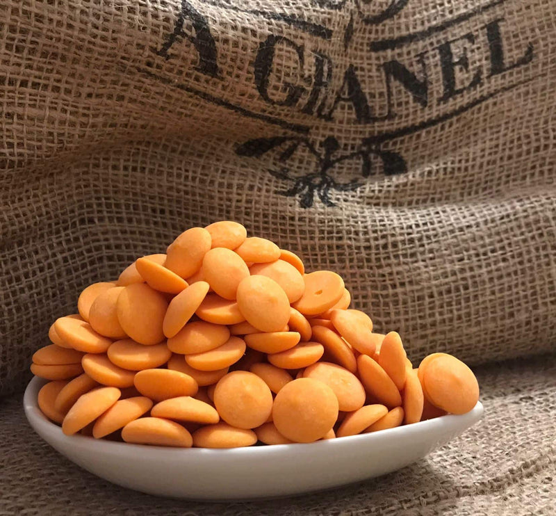 Cobertura de Chocolate y Naranja a Granel en Madrid