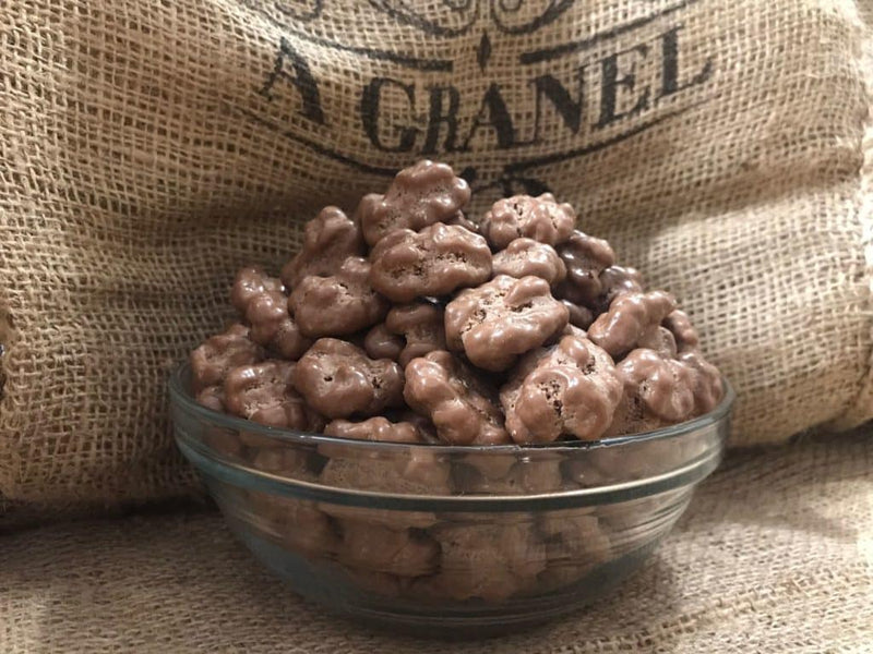 Nueces Chocolate con Leche a Granel en Madrid
