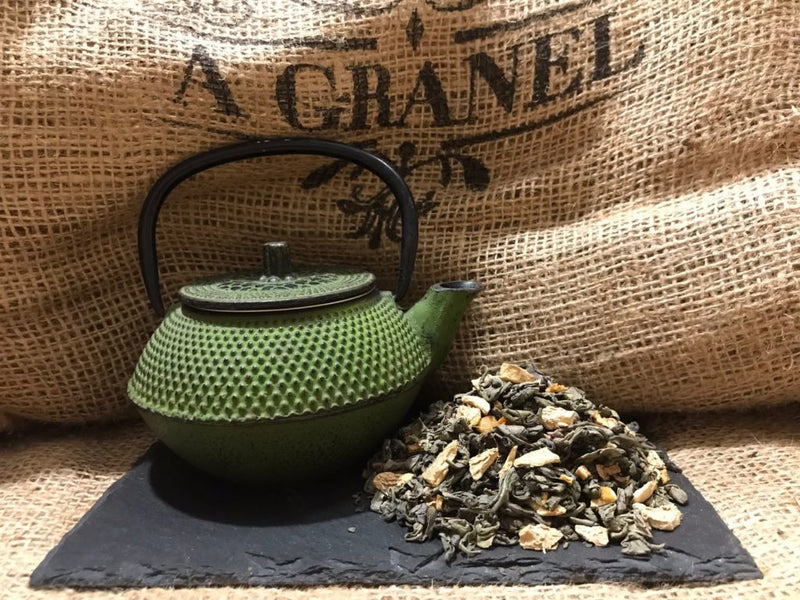 Té Verde con Jengibre y Limón a Granel en Madrid