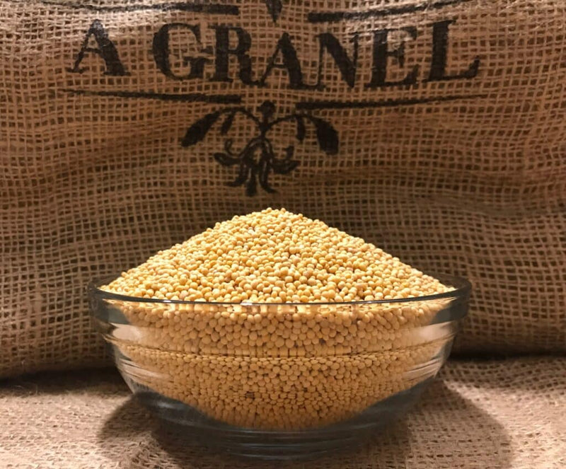 Mostaza Amarilla Grano a Granel en Madrid