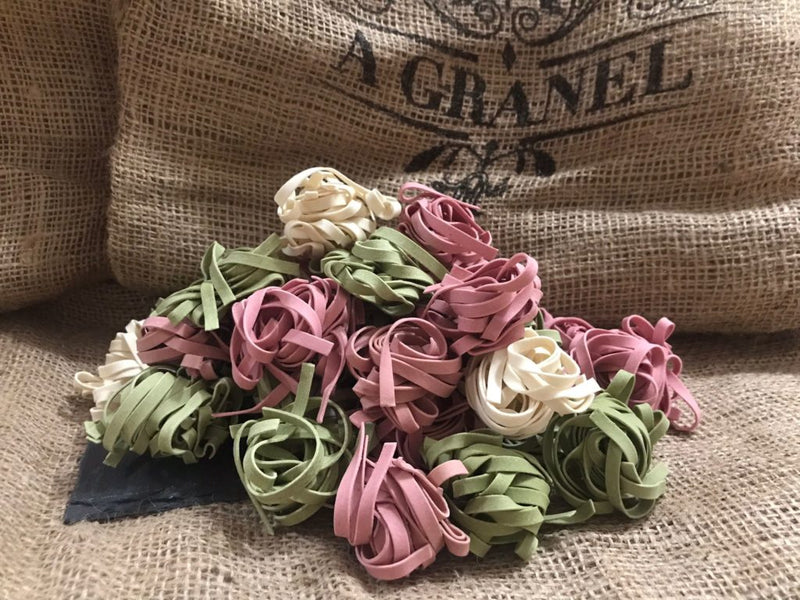 Tallarín de tomate, espinaca y remolacha (Ecológico) a Granel en Madrid