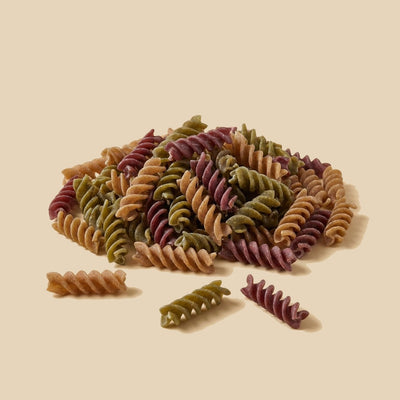 Espirales de Arroz Integral, Espinacas y Remolacha Eco