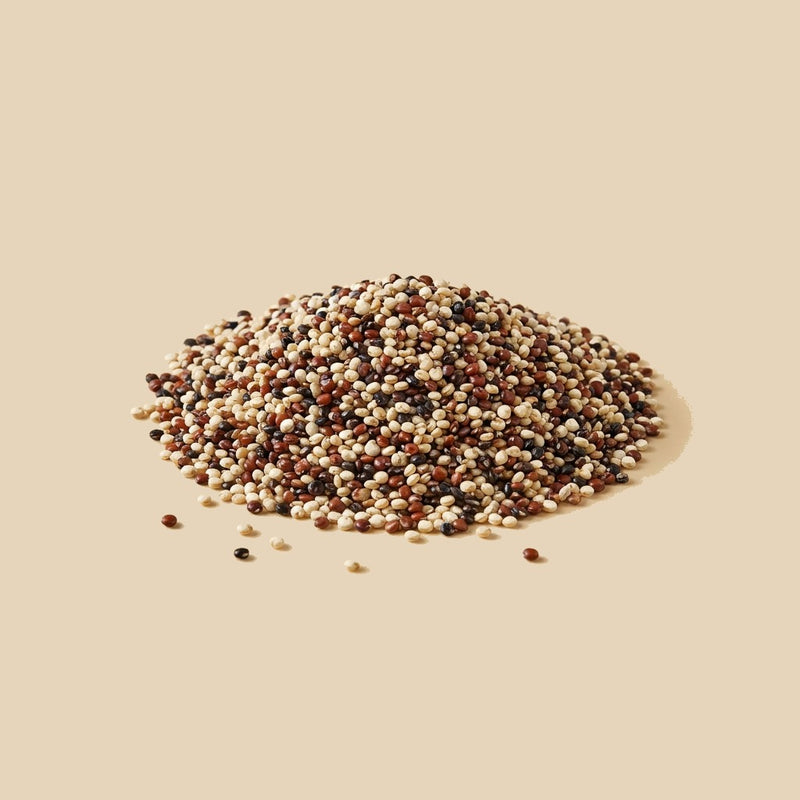 Mezcla de Quinoa (ecológica: Quinoa blanca, roja y negra) a granel - A Granel Madrid
