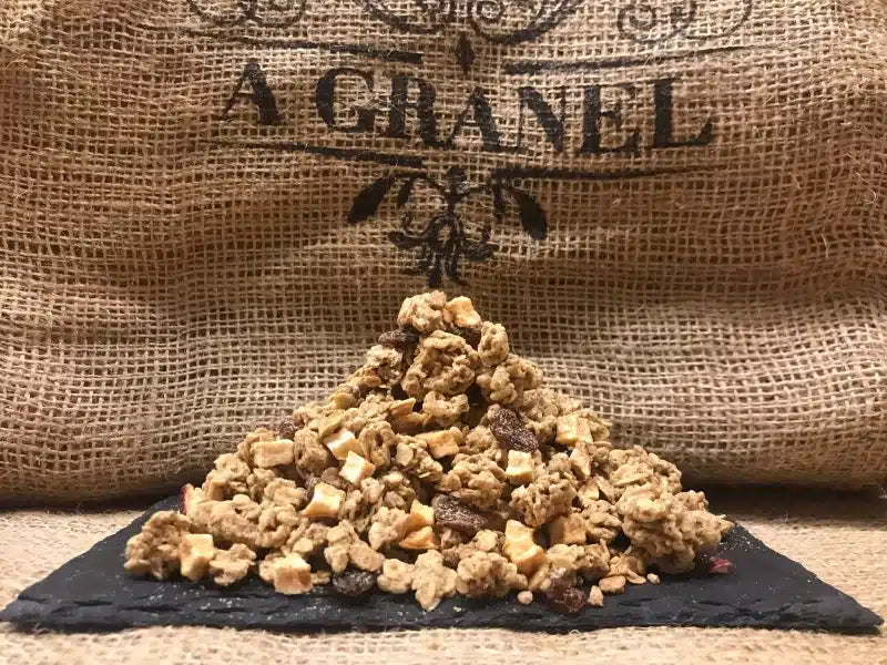 Muesli crujiente manzana y canela ecológico a Granel en Madrid