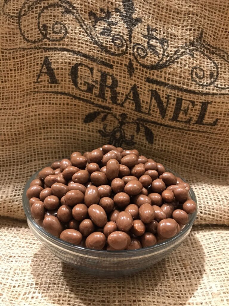 Pistachos con chocolate a Granel en Madrid