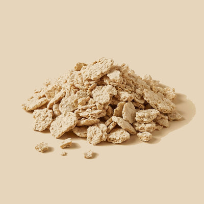 Proteína de guisante texturizado