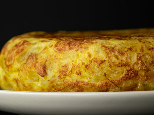 Tortilla sin huevo de harina de garbanzo