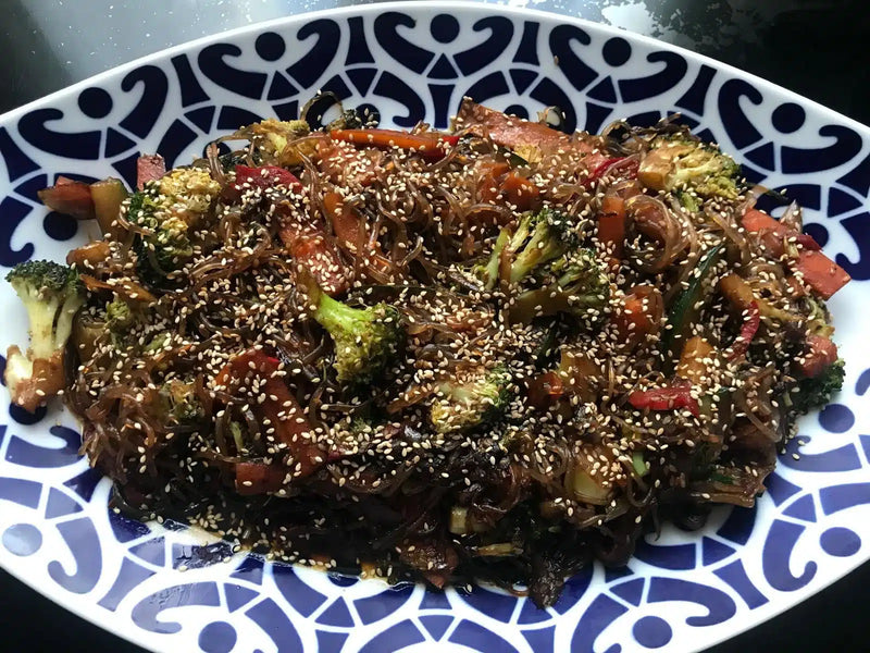 Pasta Konjac con verduras