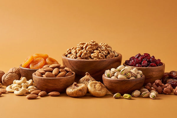 Frutos secos y frutas deshidratadas