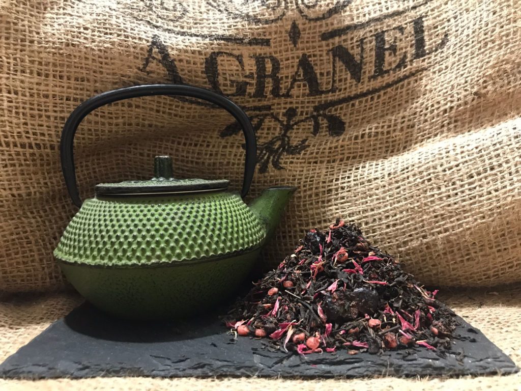 Té Negro con Frutas del Bosque a Granel en Madrid