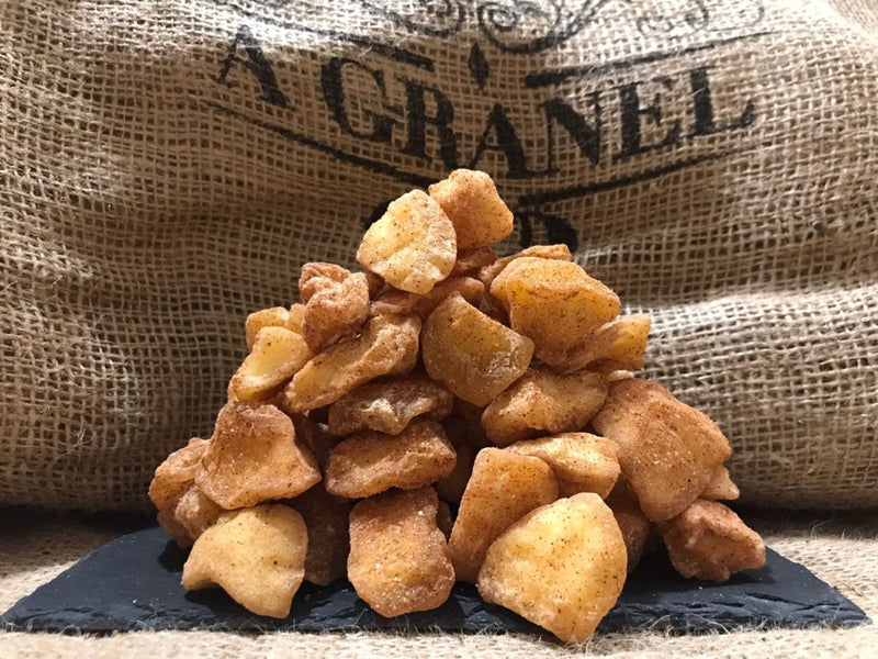 Manzana deshidratada con Canela a Granel en Madrid