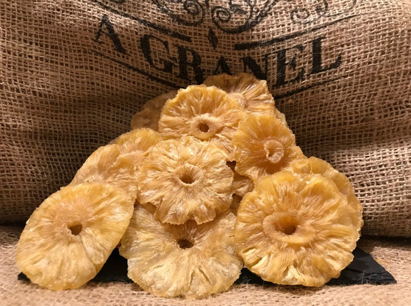 Piña Deshidratada Sin Azúcar a Granel en Madrid