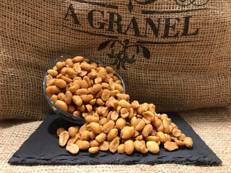 Cacahuete frito con Miel a Granel en Madrid
