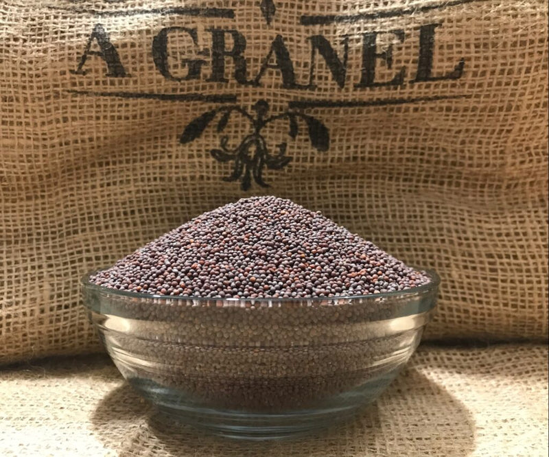 Mostaza Marrón Grano a Granel en Madrid