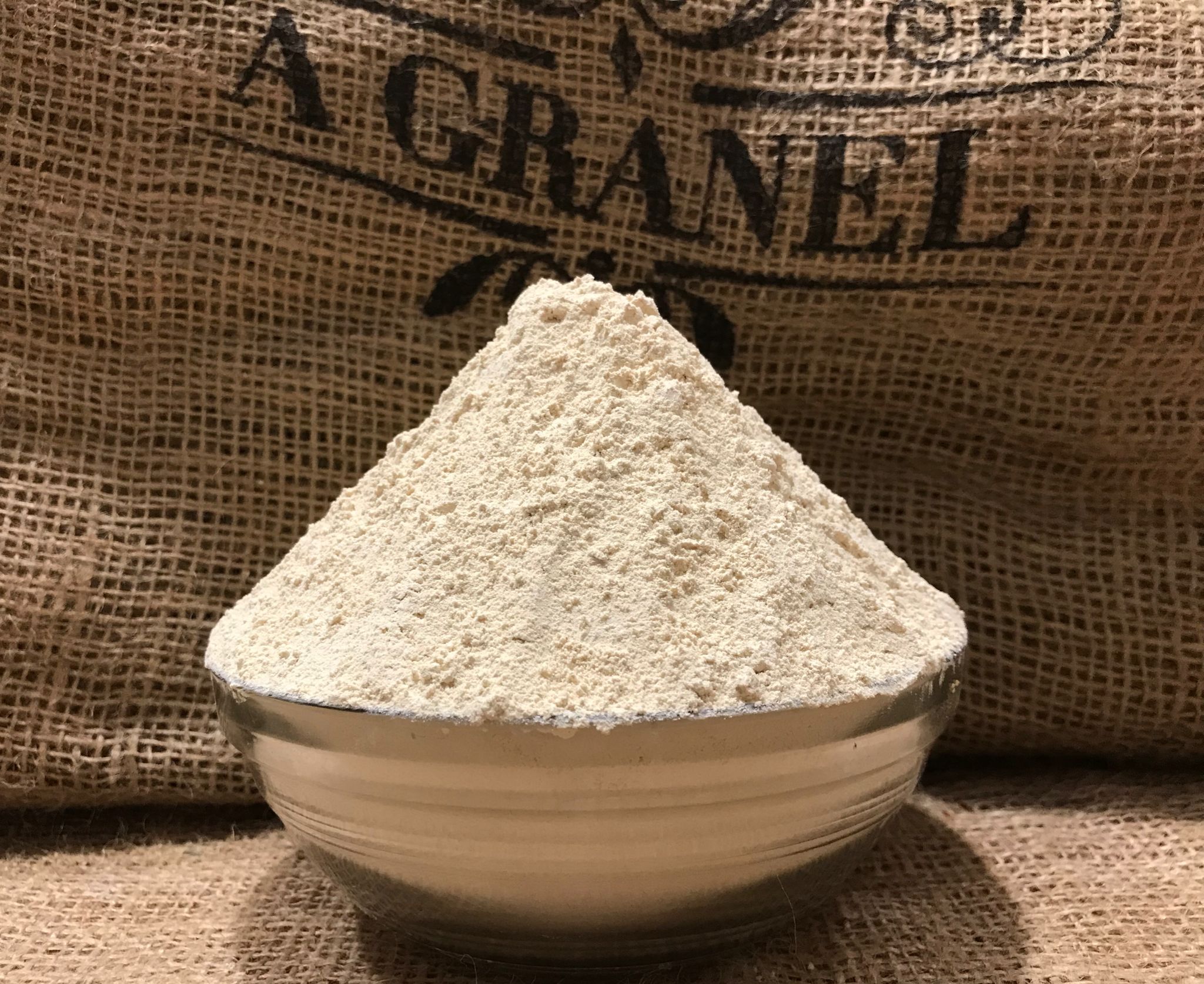 Ajo en polvo a granel en bolsa kraft - Especia ecologica A Granel Madrid