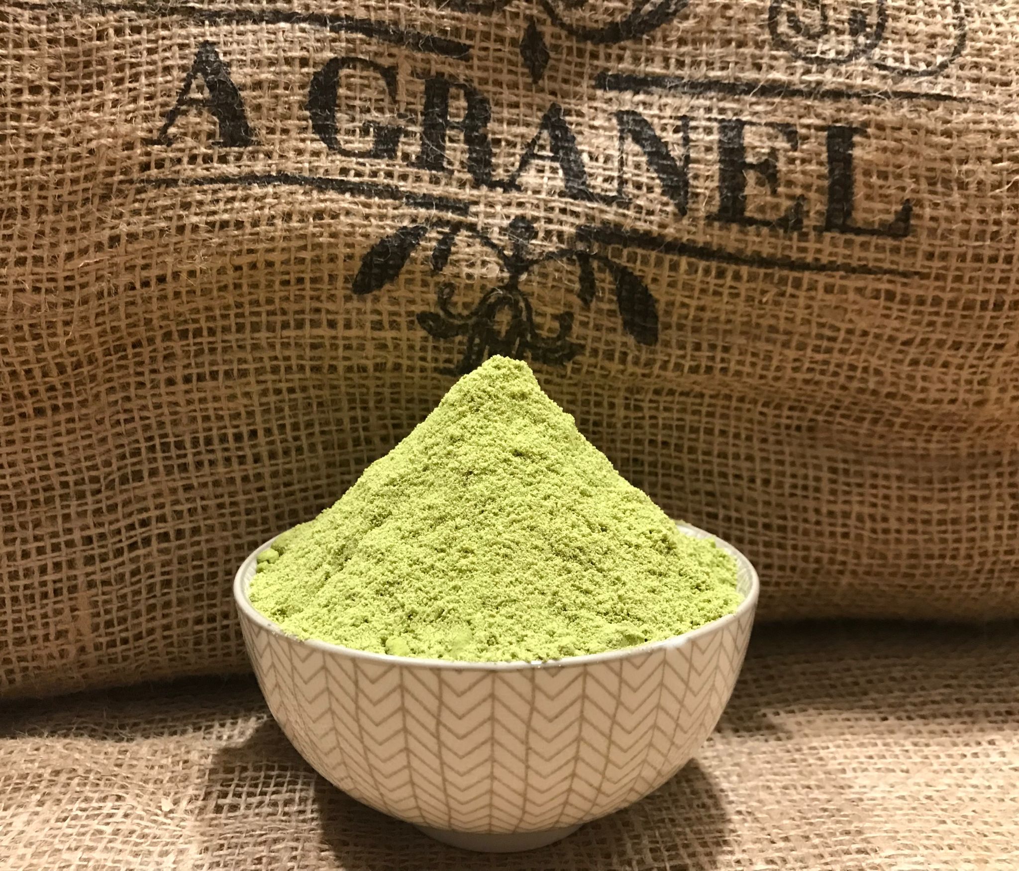 Matcha latte ecológico en polvo a granel - A Granel Madrid
