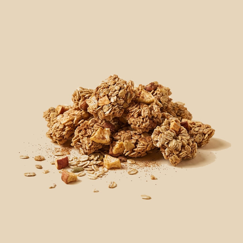 Muesli crujiente manzana y canela ecológico a granel - A Granel Madrid