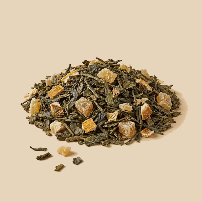 Té Verde con Jengibre y Limón a granel - A Granel Madrid